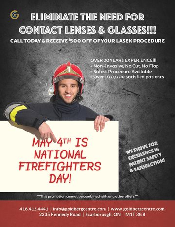 Laser vision Correction for Firefighters